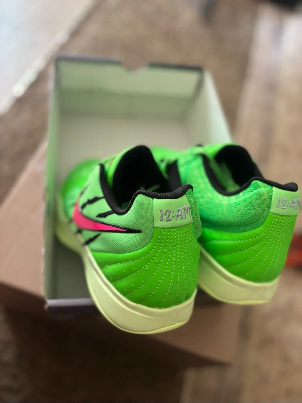 Nike JA 2 NRG NY Box Label - Green Strike, Hyper Pink, Black